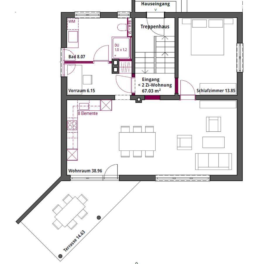 Ferienwohnung Beate Hoechst Ngoại thất bức ảnh